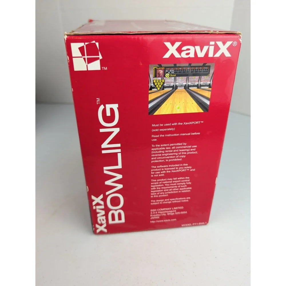 XaviX Port Wireless Bowling Interactive Game Controller BRAND NEW